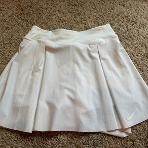 Nike Ivory Pleated Skirt